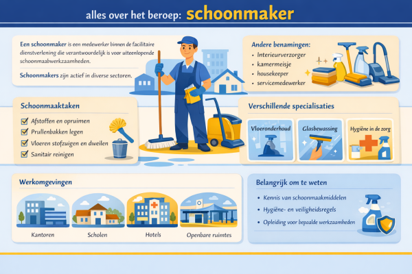 wat doet een schoonmaker